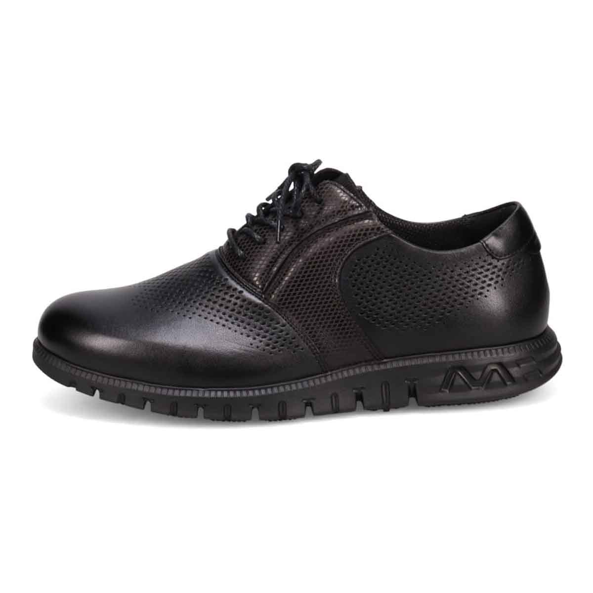 マドラス madras 特許 Recovery meta insole搭載シューズ メンズカジュアルレザースニーカー　M572MT BLACK 25