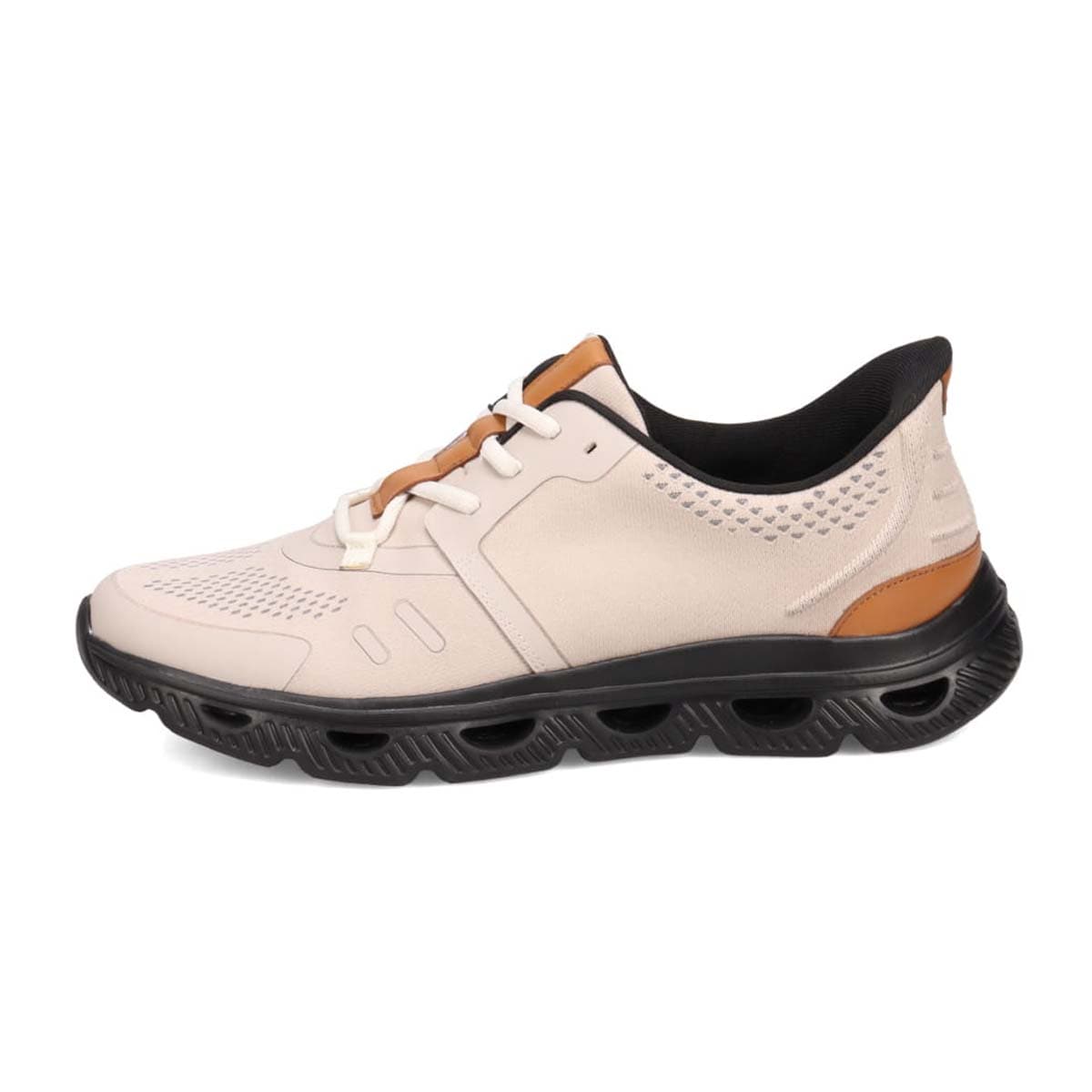 ≪ECサイト限定予約販売≫マドラス madras メタインソール搭載シューズ  カジュアルニットスニーカー　M595MT BEIGE M