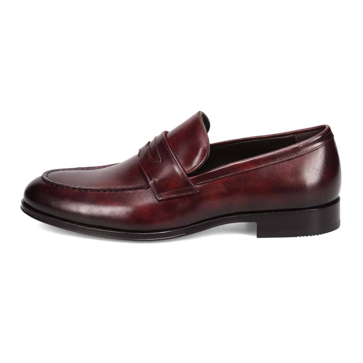 マドラス madras metaインソール搭載シューズ  コインローファー　M622MT BURGUNDY 25.0