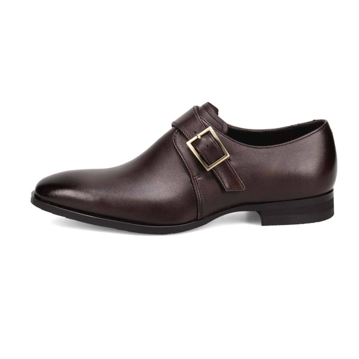 【GORE-TEX】マドラス madras メタインソール搭載シューズ  ゴアテックス モンクストラップドレスシューズ　M737GMT D-BROWN 25.0