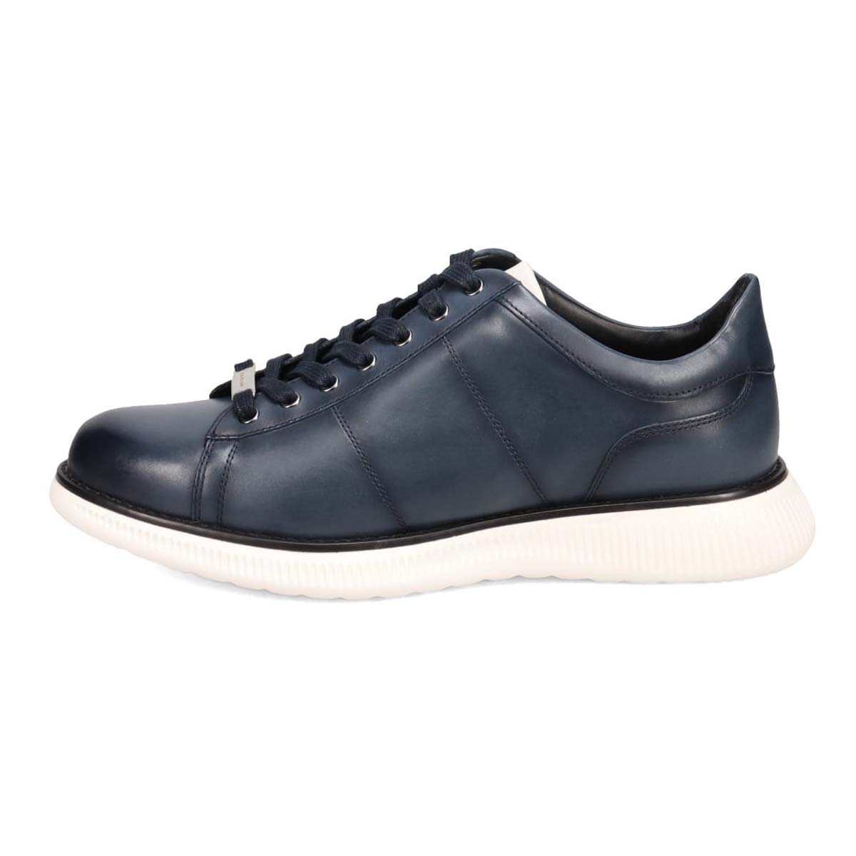 マドラス madras metaインソール搭載シューズ  カジュアルレザースニーカー　M8881MT NAVY 25.0