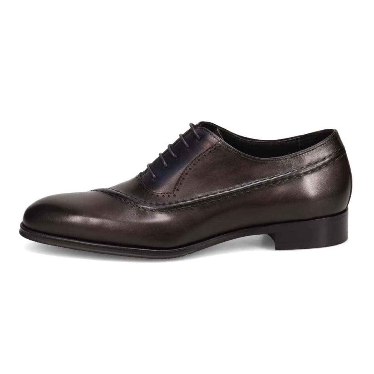 マドラス madras 特許 リカバリーメタインソール搭載シューズ  イタリアンカーフ プレーントゥドレスシューズ　M933MT NAVY/D-GRAY 25.0
