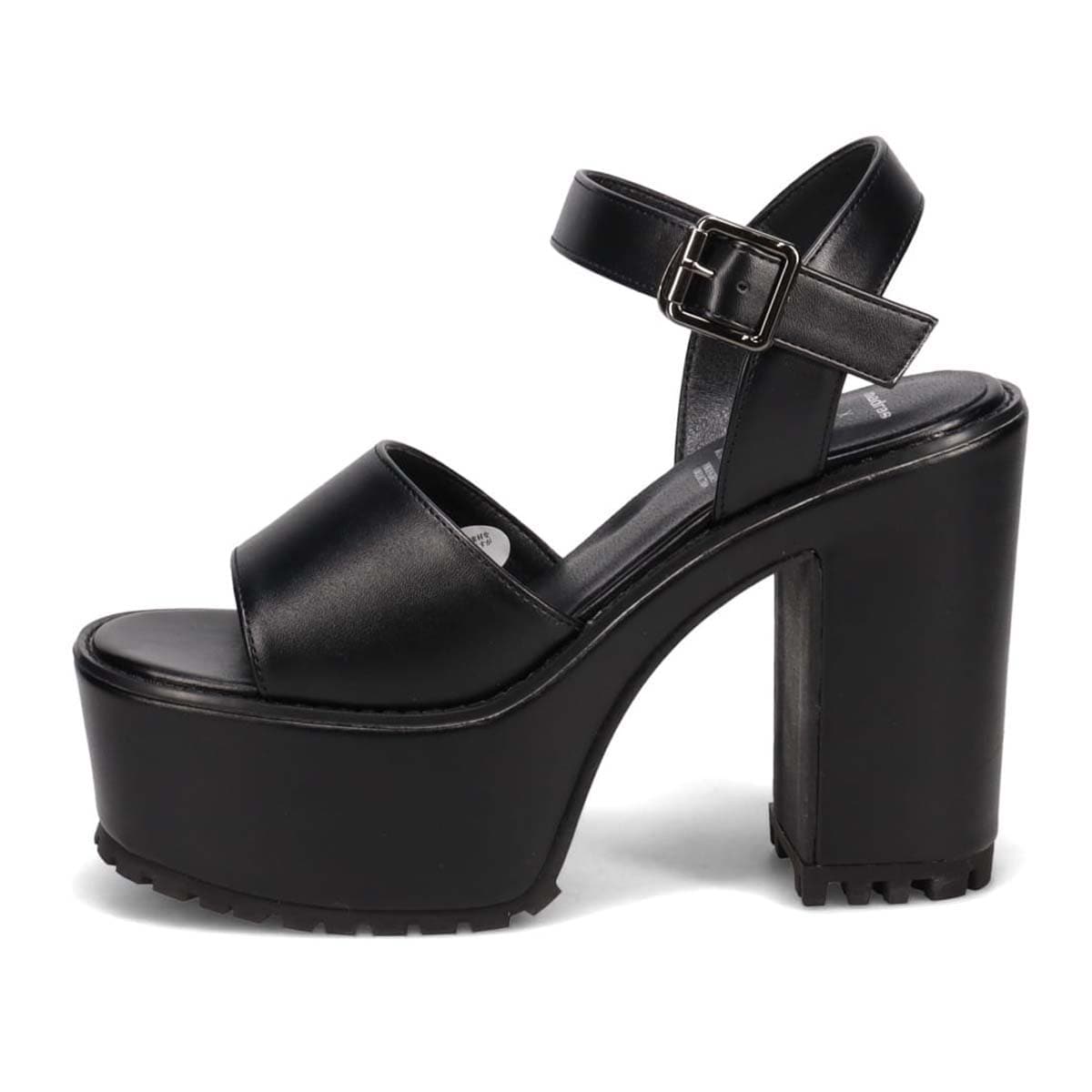 圧倒的な美脚見え！マドラス madras TGC in あいち・なごや 2026 出演モデル着用シューズ　厚底サンダル　MAL7581TGC BLACK M（23.0cm～23.5cm）