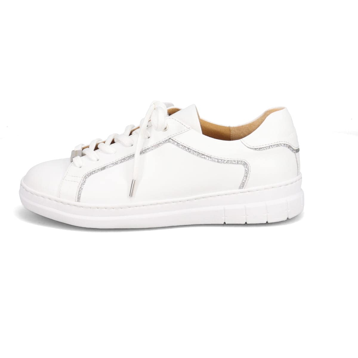 マドラス madras 特許 metaインソール搭載 ソフトな履き心地のレザースニーカー　MAL9112AMT WHITE 36（23.0ｃｍ相当）