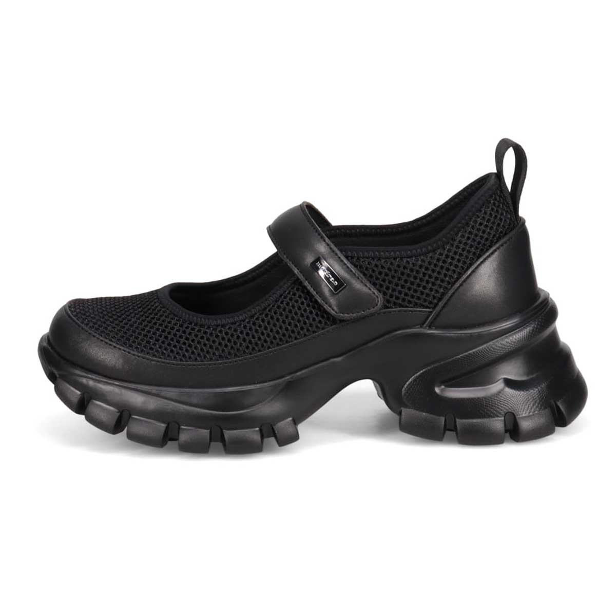 マドラス madras 特許 metaインソール搭載　進化系厚底メリージェーンスニーカー　MAL9157MT BLACK 36（23.0ｃｍ相当）