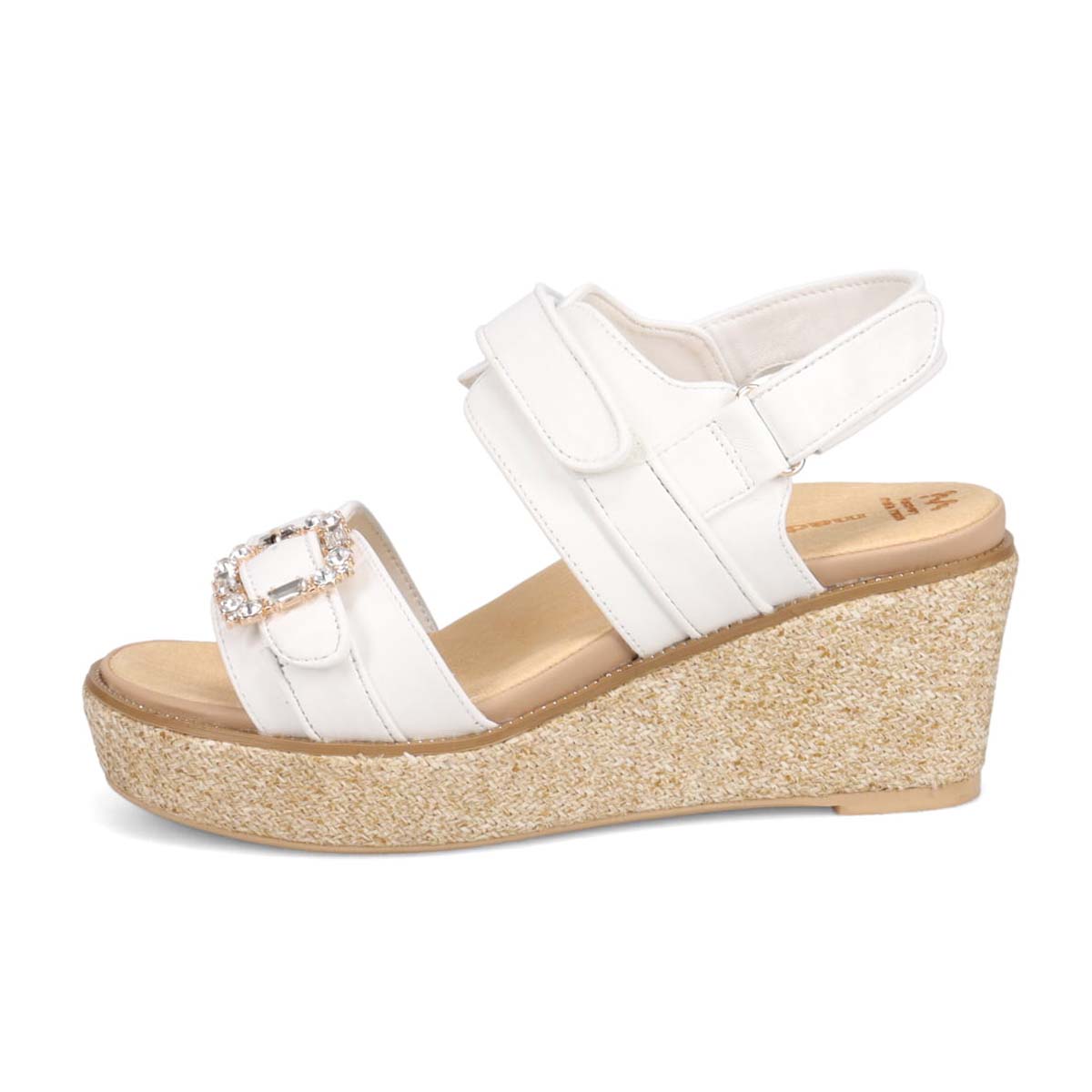 マドラス madras リカバリーmetaインソール搭載　スタイルアップ厚底サンダル　MAL9160MT WHITE M(23.5cm相当)