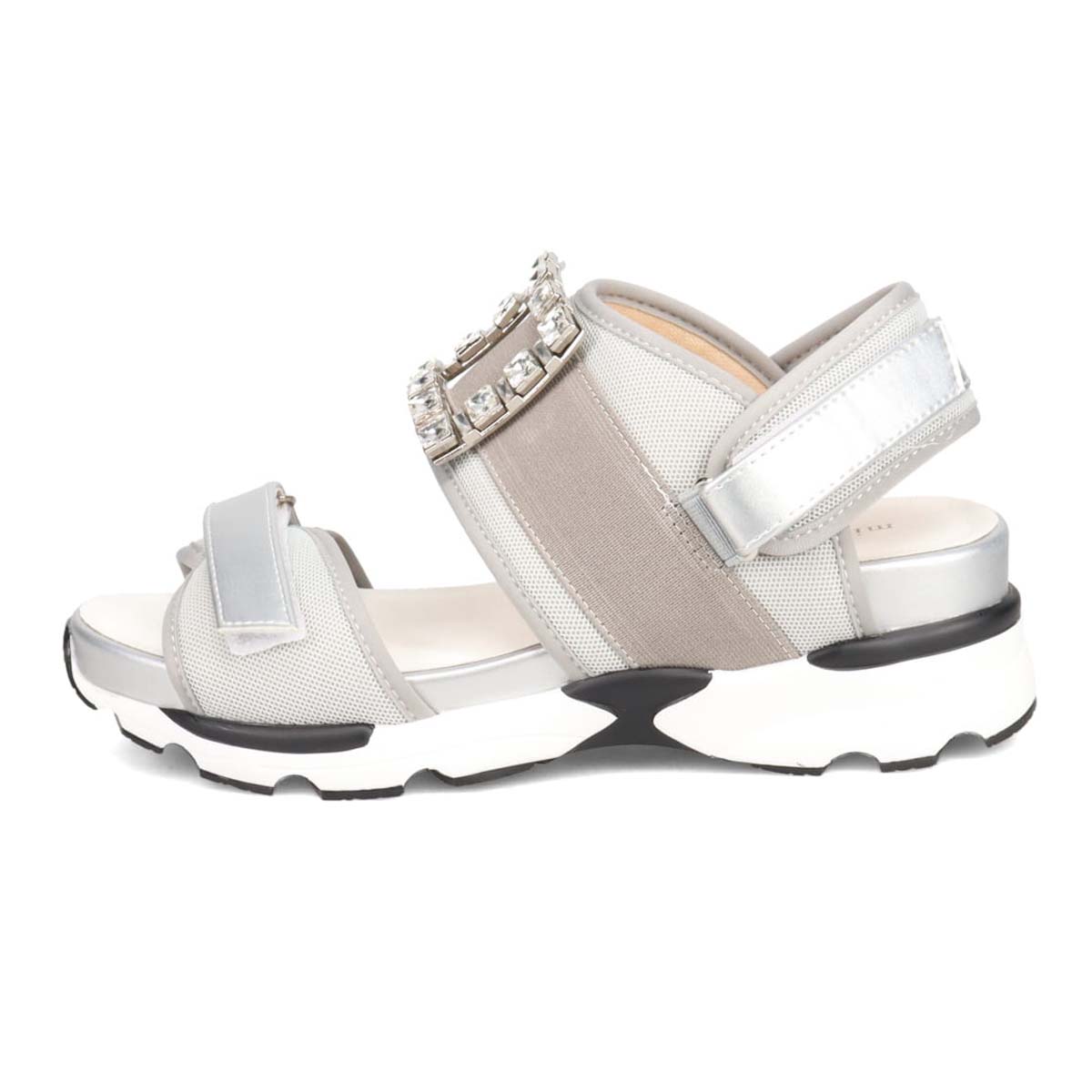 ミッシーデミッシー missy des missy スポーツサンダル  MMD2500 SILVER/C M　(23.0～23.5)