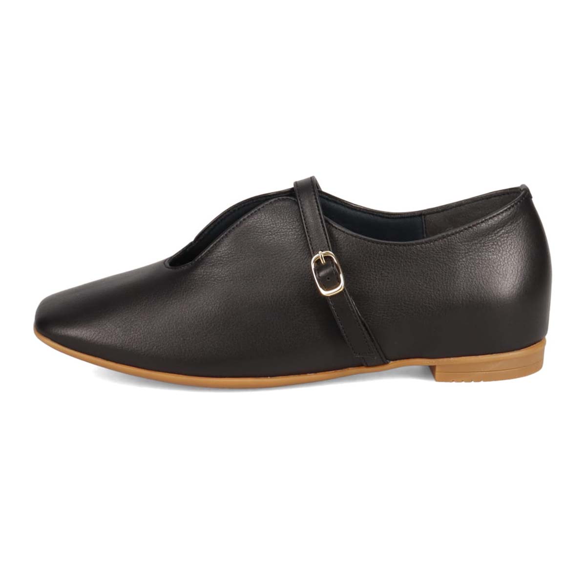 ミッシーデミッシー missy des missy 甲ベルト フラットシューズ　MMD3640 BLACK 23.0