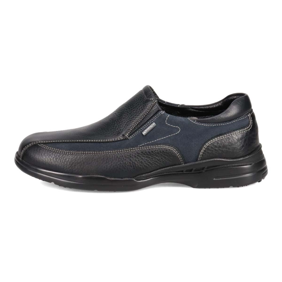 【GORE-TEX】マドラスウォーク madrasWalk　全天候快適　スリッポンタウンカジュアルシューズ　MW7401 BLACK/NAVY 25.0