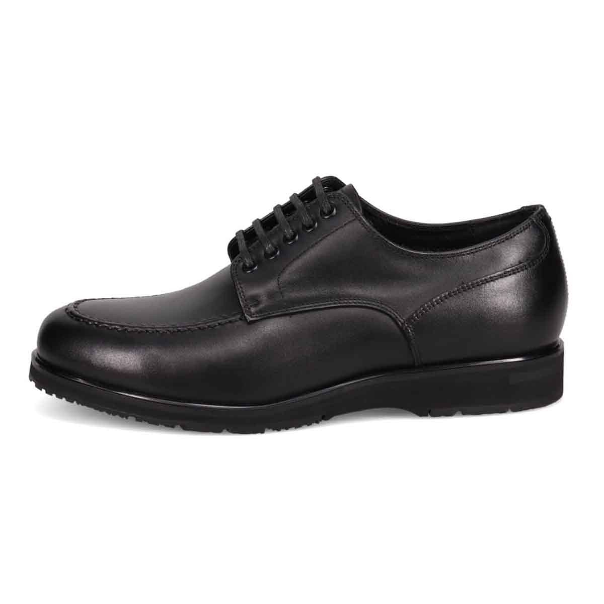 【GORE-TEX×防滑】madras Walk「Recovery Shiatsu Insole」搭載　指圧効果により血行をよくする。ゴアテックス搭載  防滑  幅広4E ラウンド 外羽根ユーチップドレスカジュアルシューズ　MW7410HR BLACK 25.0