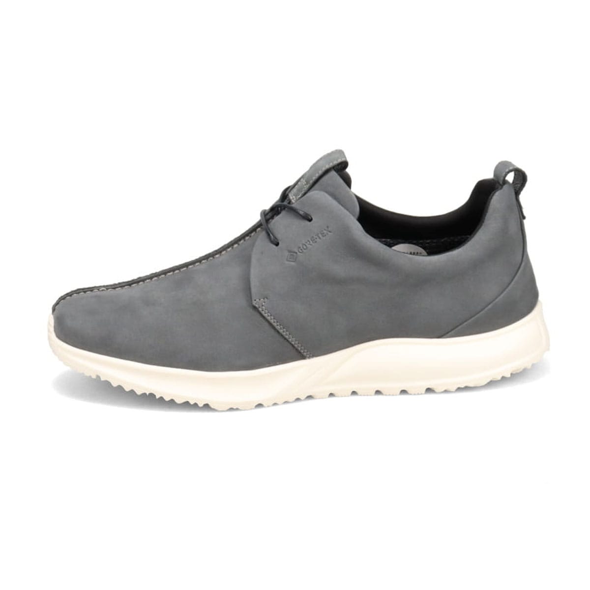 【GORE-TEX】マドラスウォーク madras Walk 「Recovery Shiatsu Insole」搭載で指圧効果により血行をよくする。　全天候快適な ゴアテックスレザースニーカー　MW7601R GRAY-NUBUK 25.0
