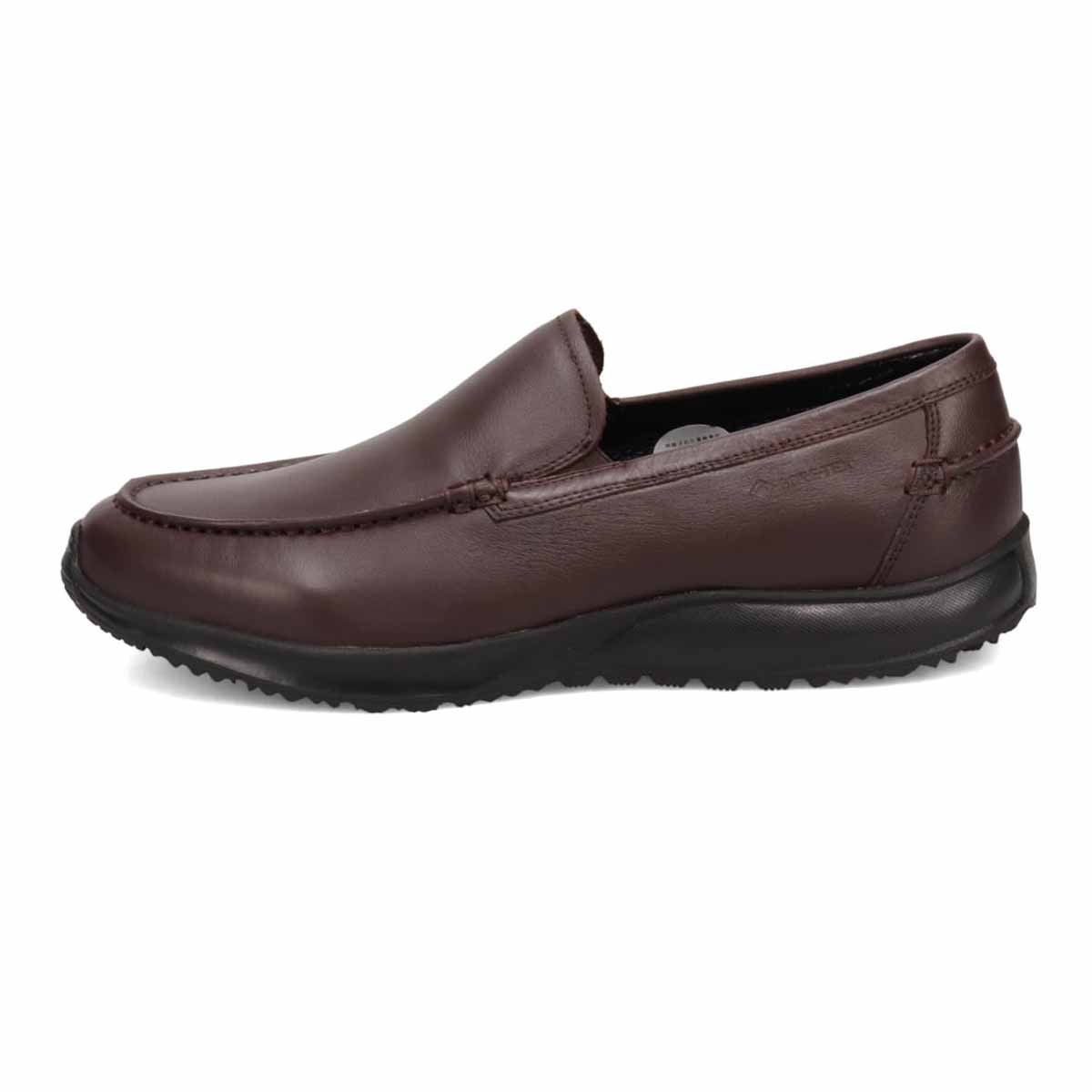 【GORE-TEX】マドラスウォーク madras Walk 「Recovery Shiatsu Insole」搭載で指圧効果により血行をよくする。　全天候快適な ゴアテックススリッポン・カジュアルシューズ　MW7605R D-BROWN 25.0