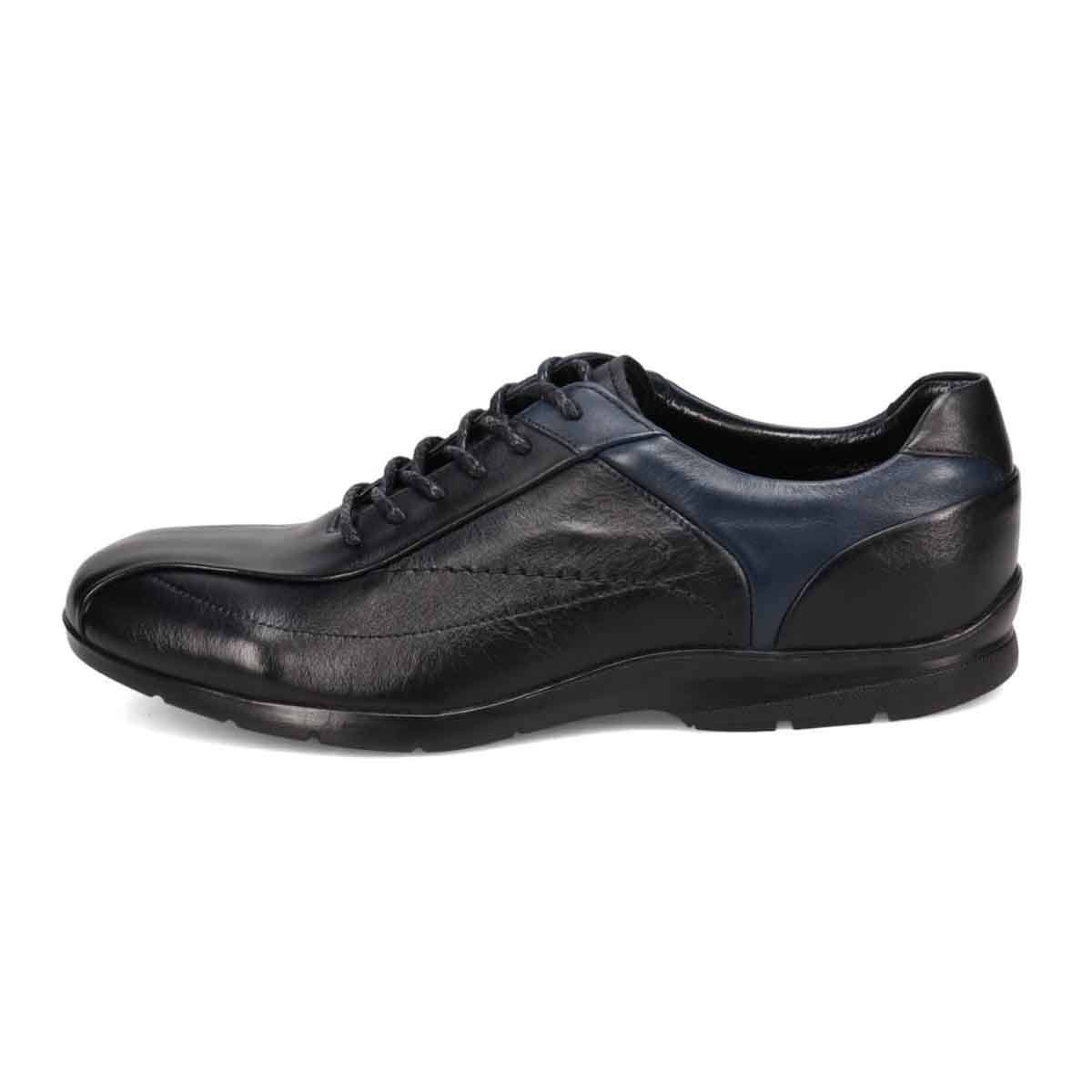 【GORE-TEX】マドラスウォーク madras Walk 「Recovery Shiatsu Insole」搭載で指圧効果により血行をよくする。　全天候快適　カジュアルシューズ　MW7700R BLACK/NAVY 25.0