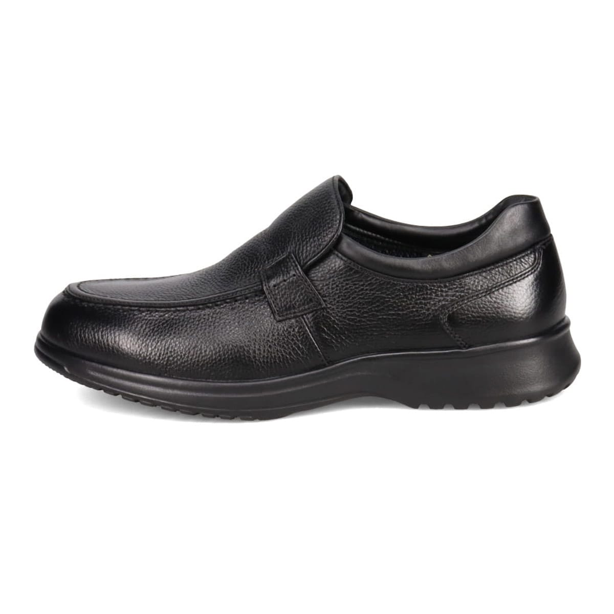 【GORE-TEX】マドラスウォーク madras Walk 「Recovery Shiatsu Insole」搭載で指圧効果により血行をよくする。 甲ゴムスリップオン カジュアルシューズ MW8009R BLACK 25.0