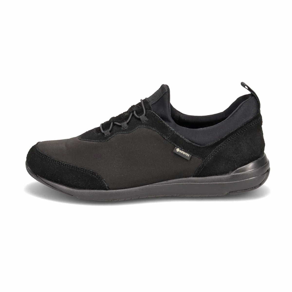 【GORE-TEX】マドラスウォーク madras Walk 「Recovery Shiatsu Insole」搭載で指圧効果により血行をよくする。 通勤快適  トラベルウォーキングにもお勧め！ 疲れない快適軽量 ゴアテックススニーカー  MWL1004SR BLACK 23.0