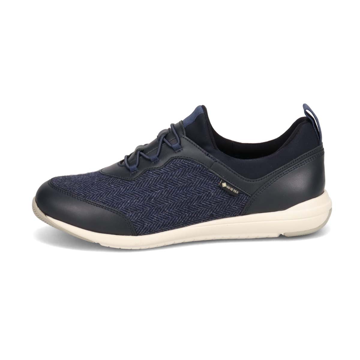 【GORE-TEX】 通勤快適 マドラスウォーク madras Walk  トラベルウォーキングにもお勧め！ 疲れない快適軽量スニーカー MWL1004S D-NAVY-Tex 23