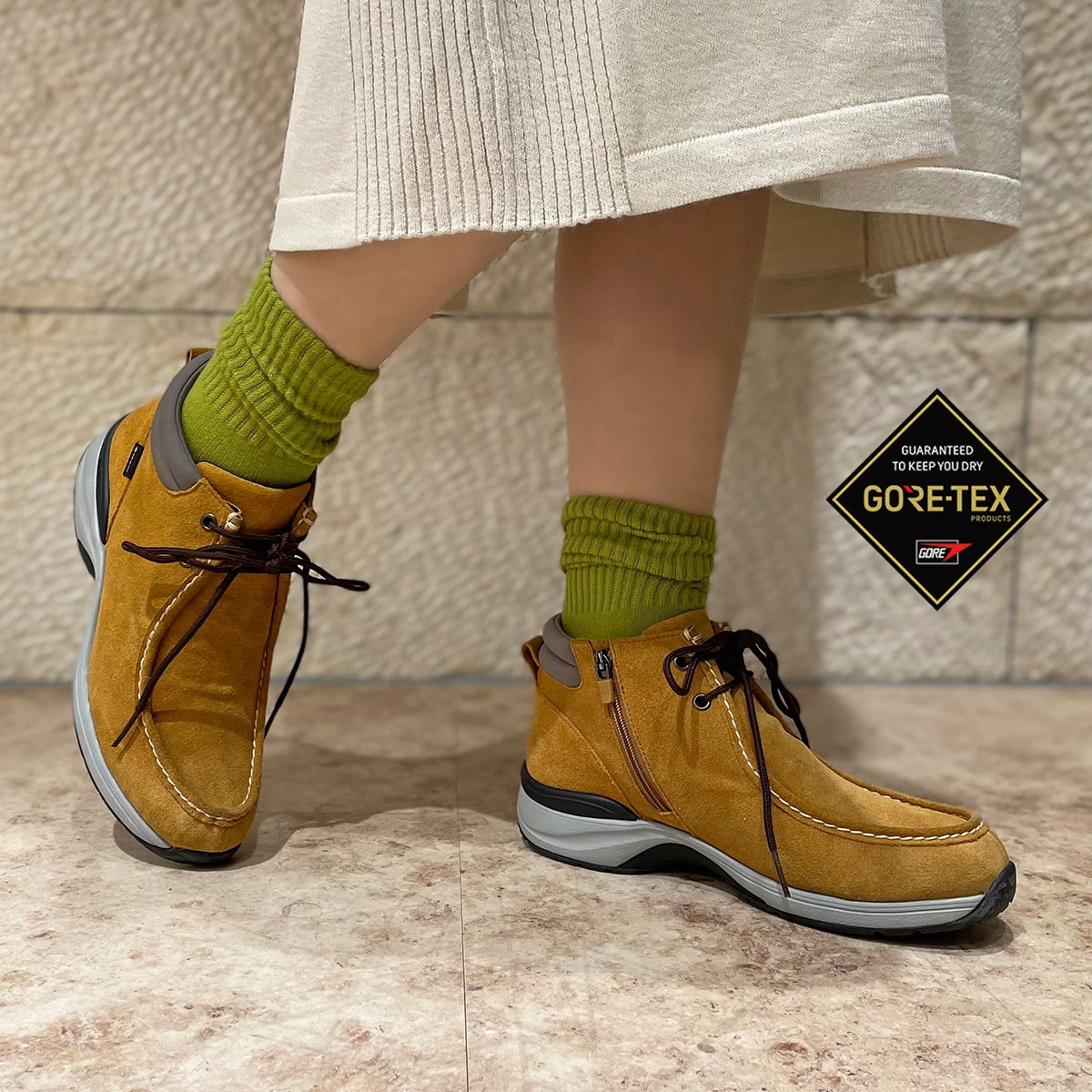 GORE-TEX】マドラスウォーク madras Walk レザーシューズ MWL1012(23.0 