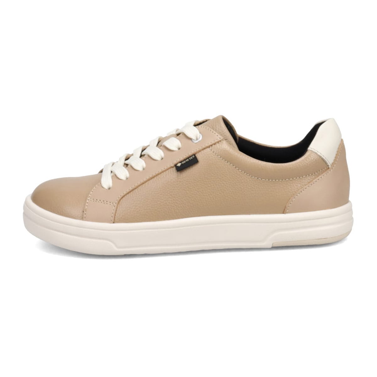 【GORE-TEX】マドラスウォーク madras Walk  より足馴染みの良い革にグレードアップ　コートスニーカー  MWL1022 BEIGE 23.0