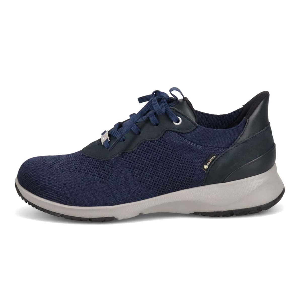 【GORE-TEX】マドラスウォーク madras Walk 「Recovery Shiatsu Insole」搭載で指圧効果により血行をよくする。カジュアルレースアップクイックフィットスニーカー  MWL1035R NAVY 23.0