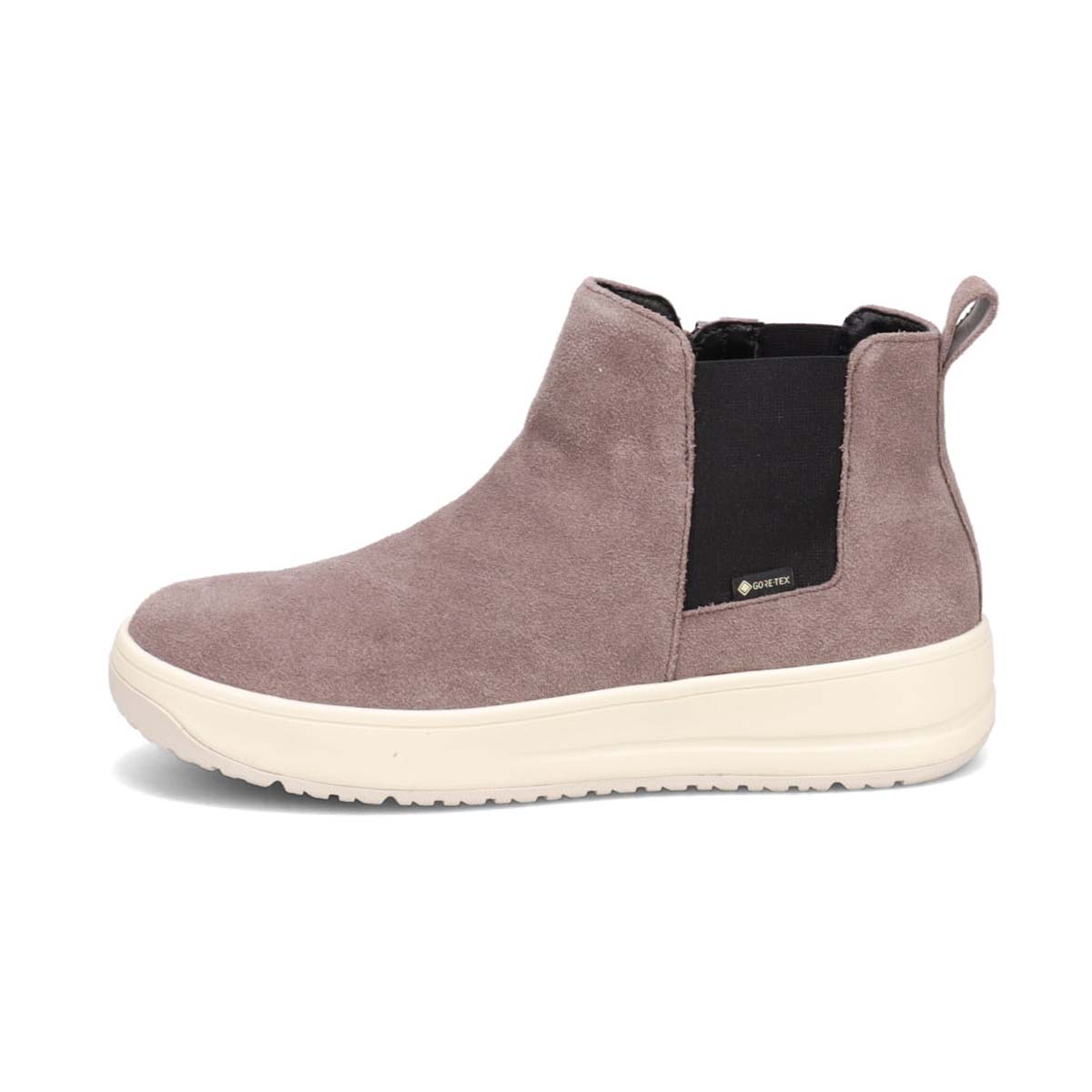 【GORE-TEX】マドラスウォーク madras Walk 「Recovery Shiatsu Insole」搭載　指圧効果により血行をよくする。 防滑×防水　サイドゴアショートブーツ　MWL1038R GRAY-SILKY 23.0