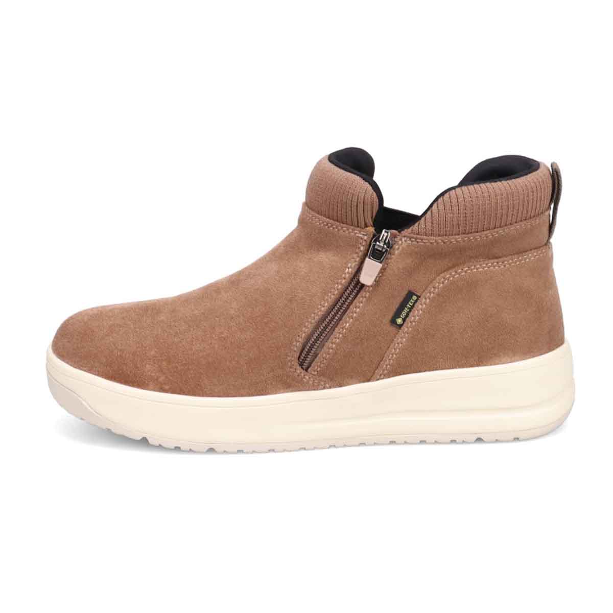 【GORE-TEX】マドラスウォーク madras Walk 「Recovery Shiatsu Insole」搭載　指圧効果により血行をよくする。防滑　外ジッパーリブ付きカジュアルブーツ MWL1046R OAK-SILKY 23.0