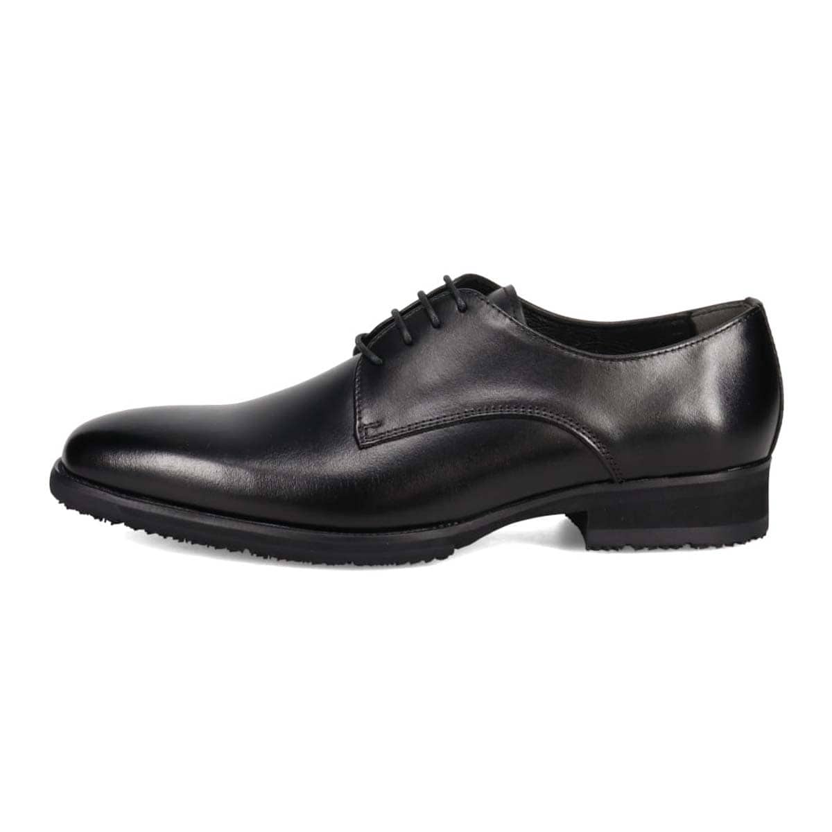 HIROKO KOSHINO HOMME  メンズ エレガント 外羽根プレーントゥ ドレスシューズ　SPHR5003 BLACK 25.0