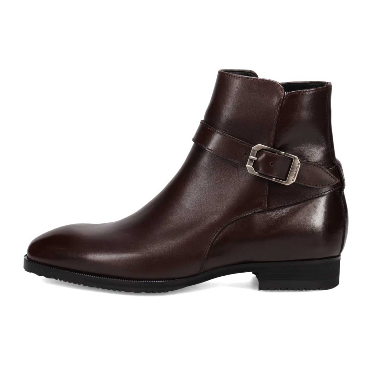 【GORE-TEX】マドラス madras metaインソール搭載シューズ　ベルト付きドレスブーツ　SPM746GT D-BROWN 25.0