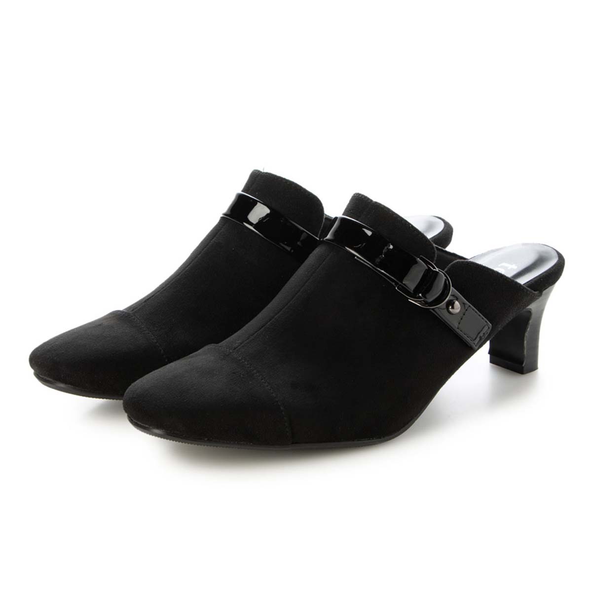 テーン tehen 不動の人気デザイン　ミュールパンプス　TN5510 BLACK-SILKY 23.0