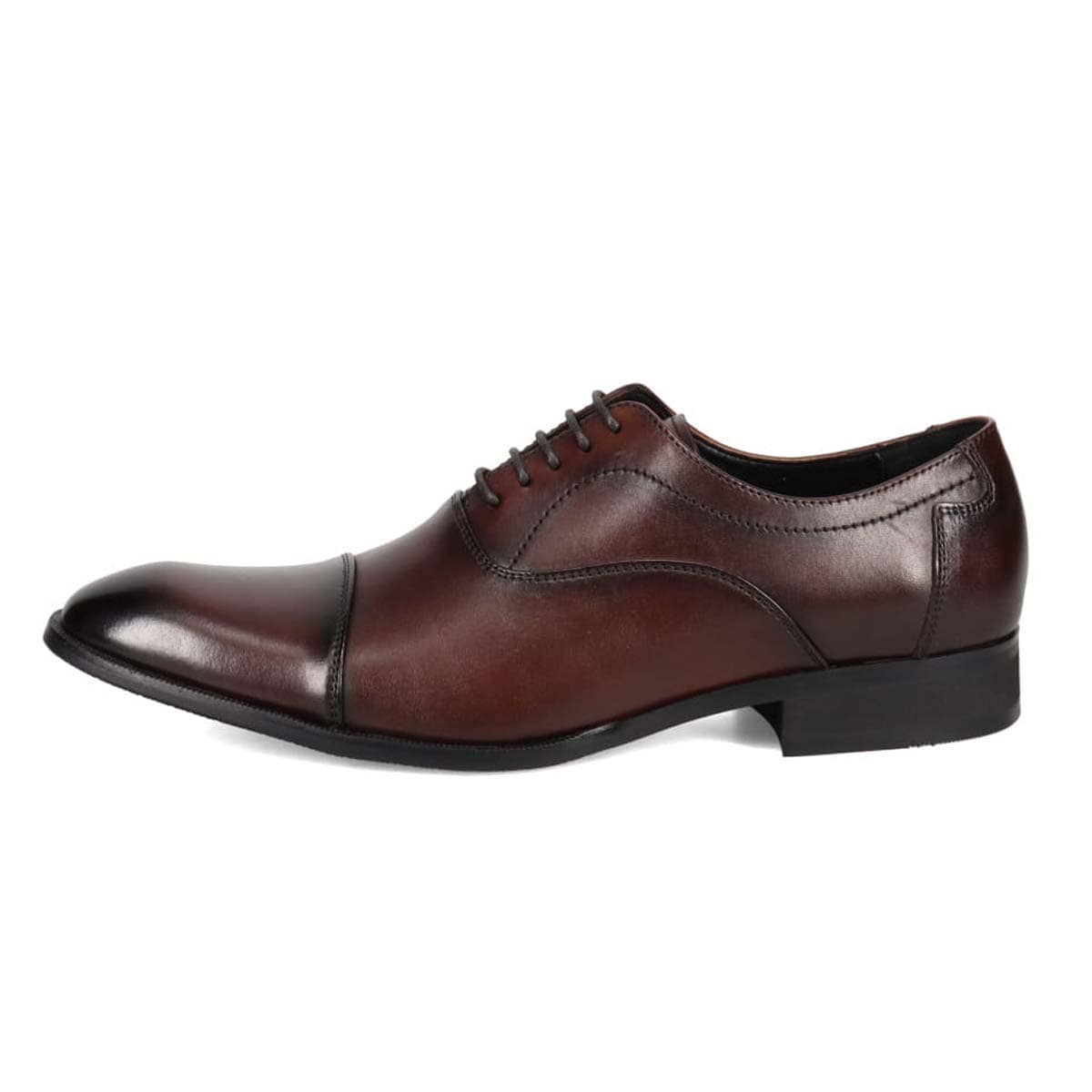 ヴィア カミーノ via cammino　内羽根ストレートチップドレスシューズ　VC2505 D-BROWN 25.0