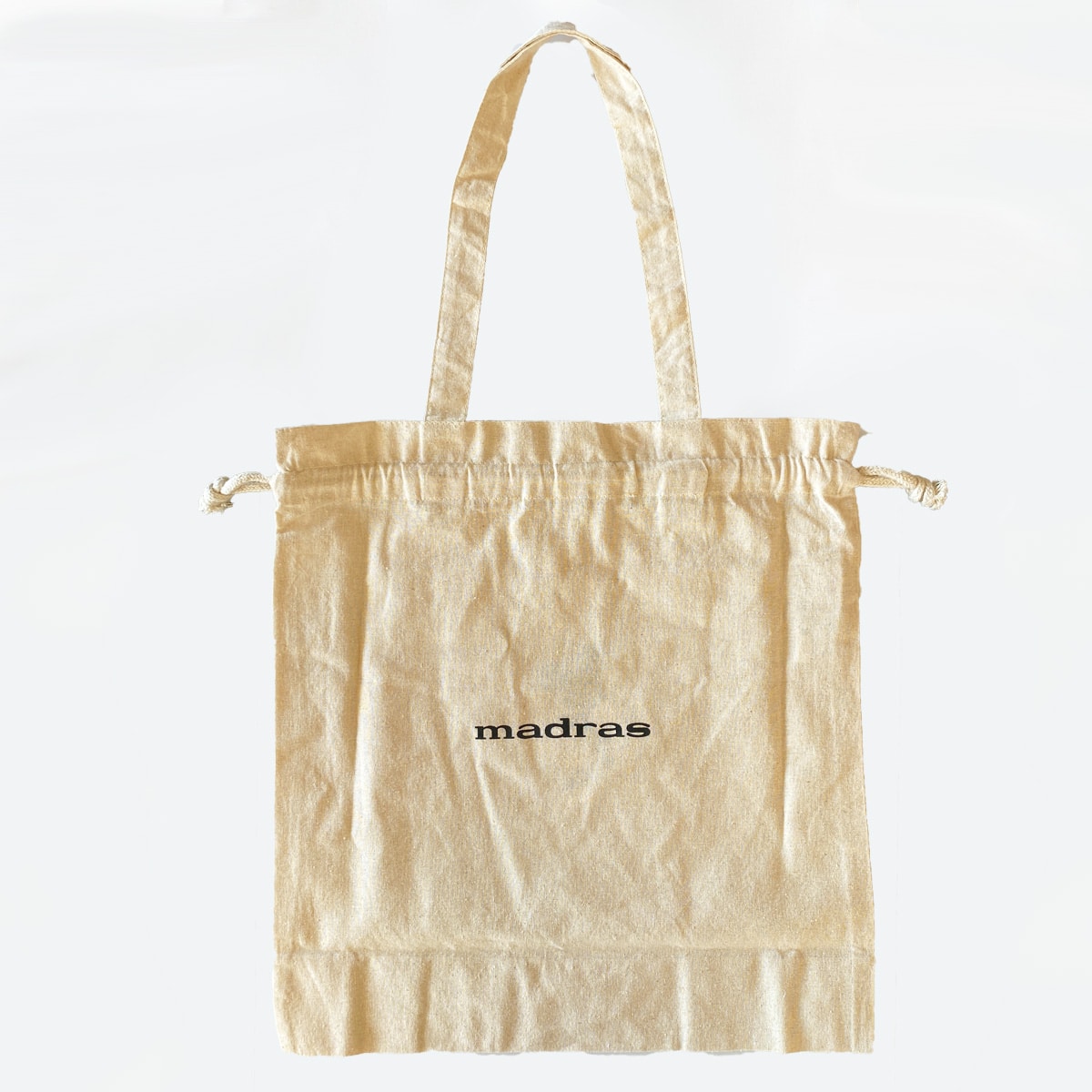 巾着トートバッグ ミッキーマウスイラスト入り Zpmd Dnktb Free Beige ウィメンズ Madras マドラス 公式 巾着トートバッグ ミッキーマウスイラスト入り Zpmd Dnktb Free Beige ウィメンズ Madras マドラス 公式