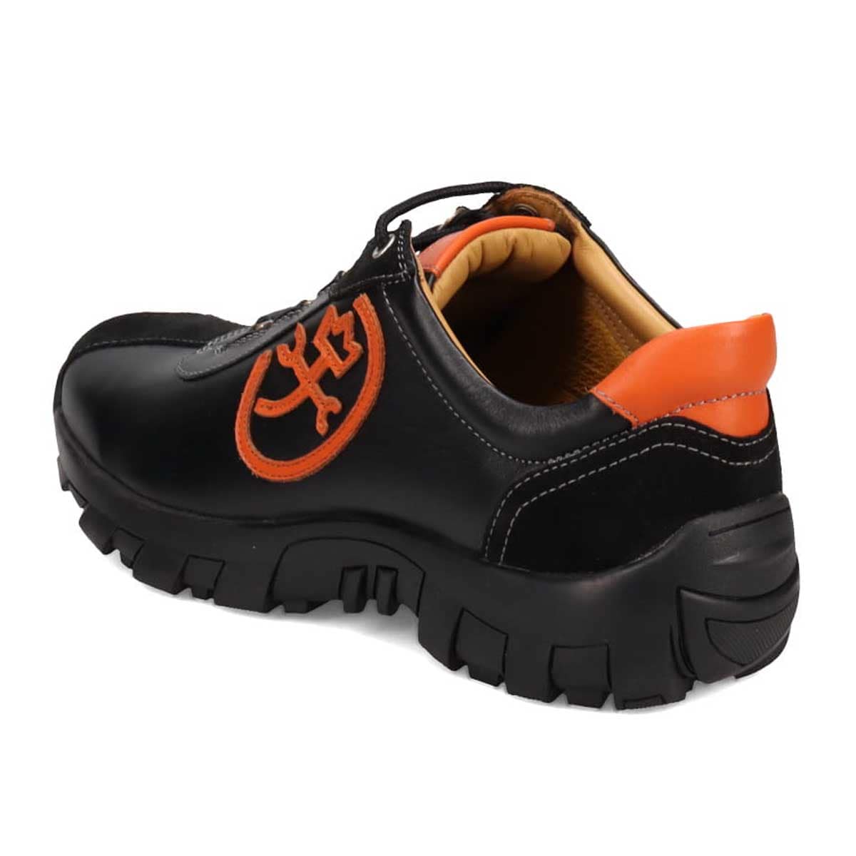 カステルバジャック CASTELBAJAC レザースニーカー 012324 BLACK 25.0