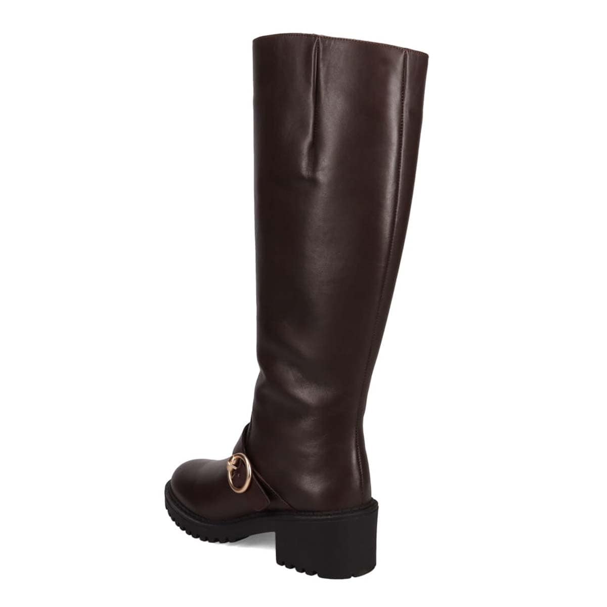 KATHARINE HAMNETT LONDON　ロングブーツ 048108 D-BROWN 23.0