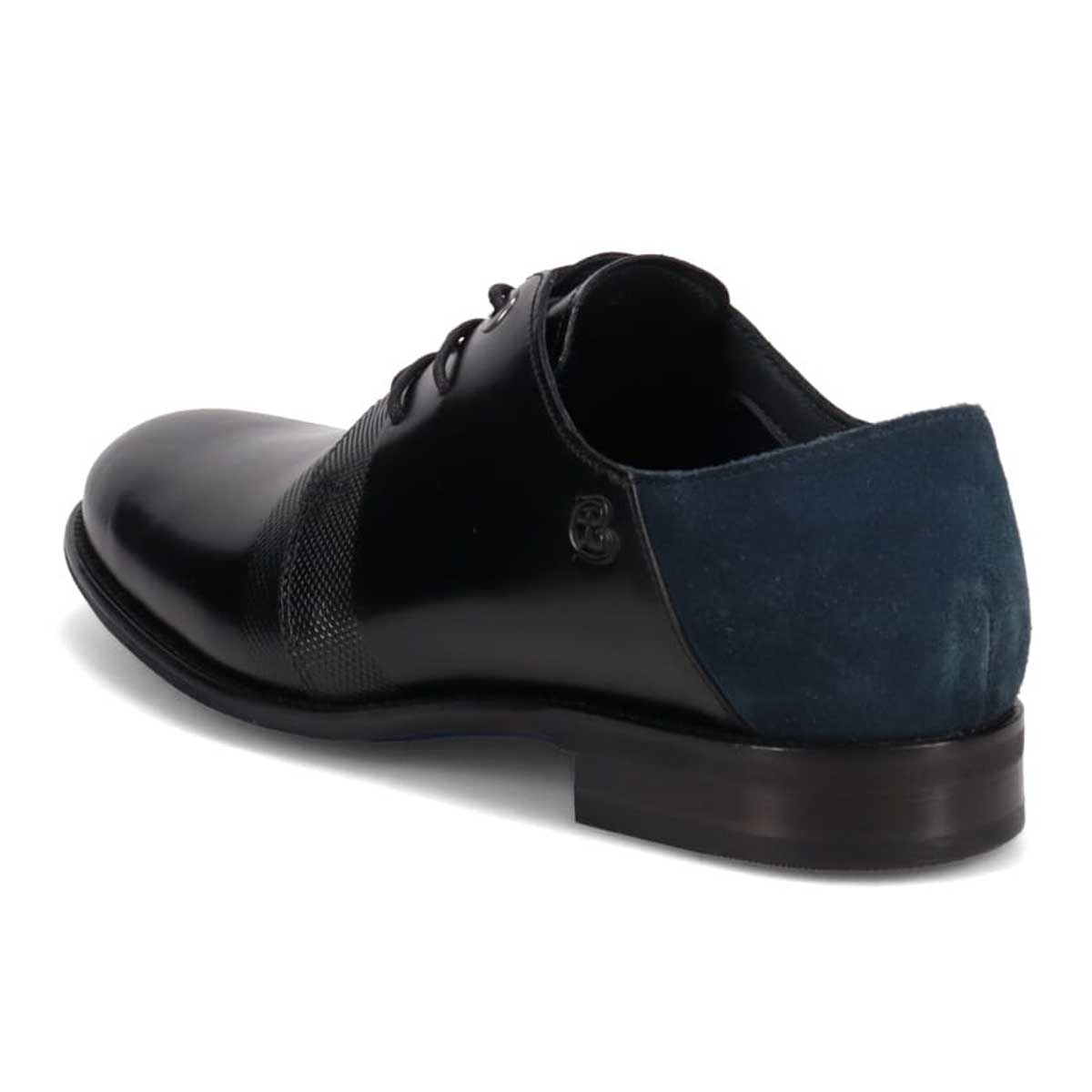 ランバンオンブルー LANVIN en Bleu レースアップ カジュアルシューズ  086514 BLACK 25.0