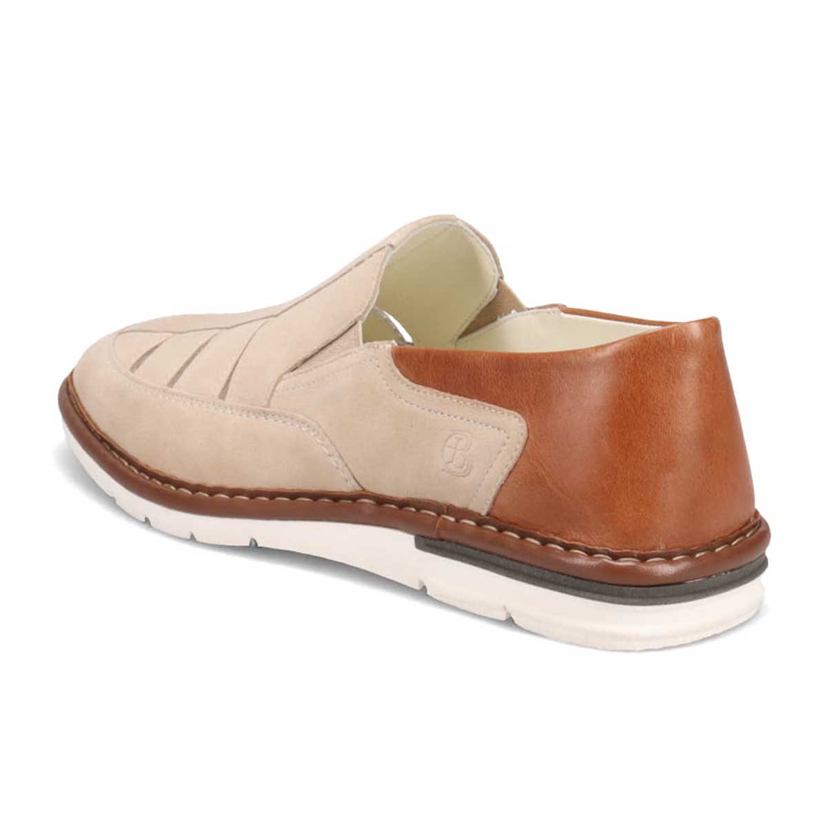 ランバンオンブルー LANVIN en Bleu スリッポンカジュアルシューズ  086534 BEIGE 25.0