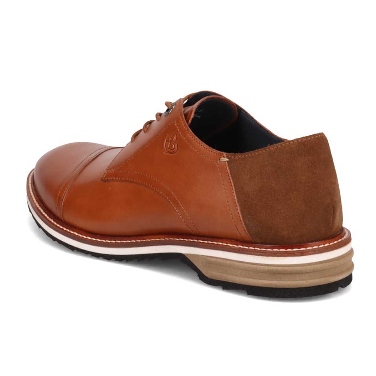 ランバンオンブルー LANVIN en Bleu レースアップ カジュアルシューズ  086514 BROWN 25.0