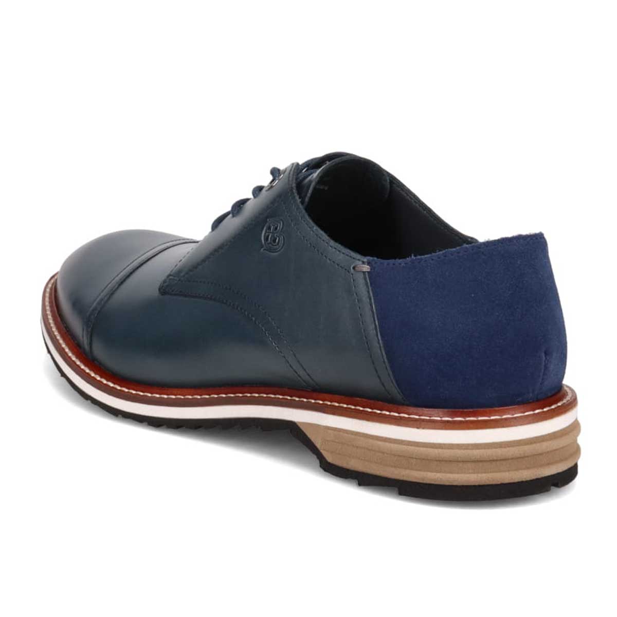 ランバンオンブルー LANVIN en Bleu レースアップ カジュアルシューズ  086514 NAVY 25.0