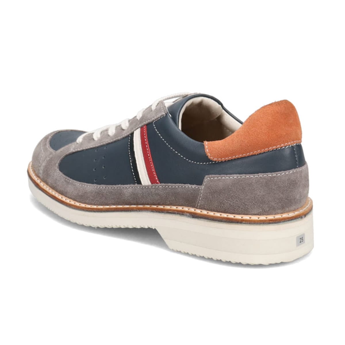 CASTELBAJAC　ステッチダウン製法　レザースニーカー　12268 NAVY 25.0