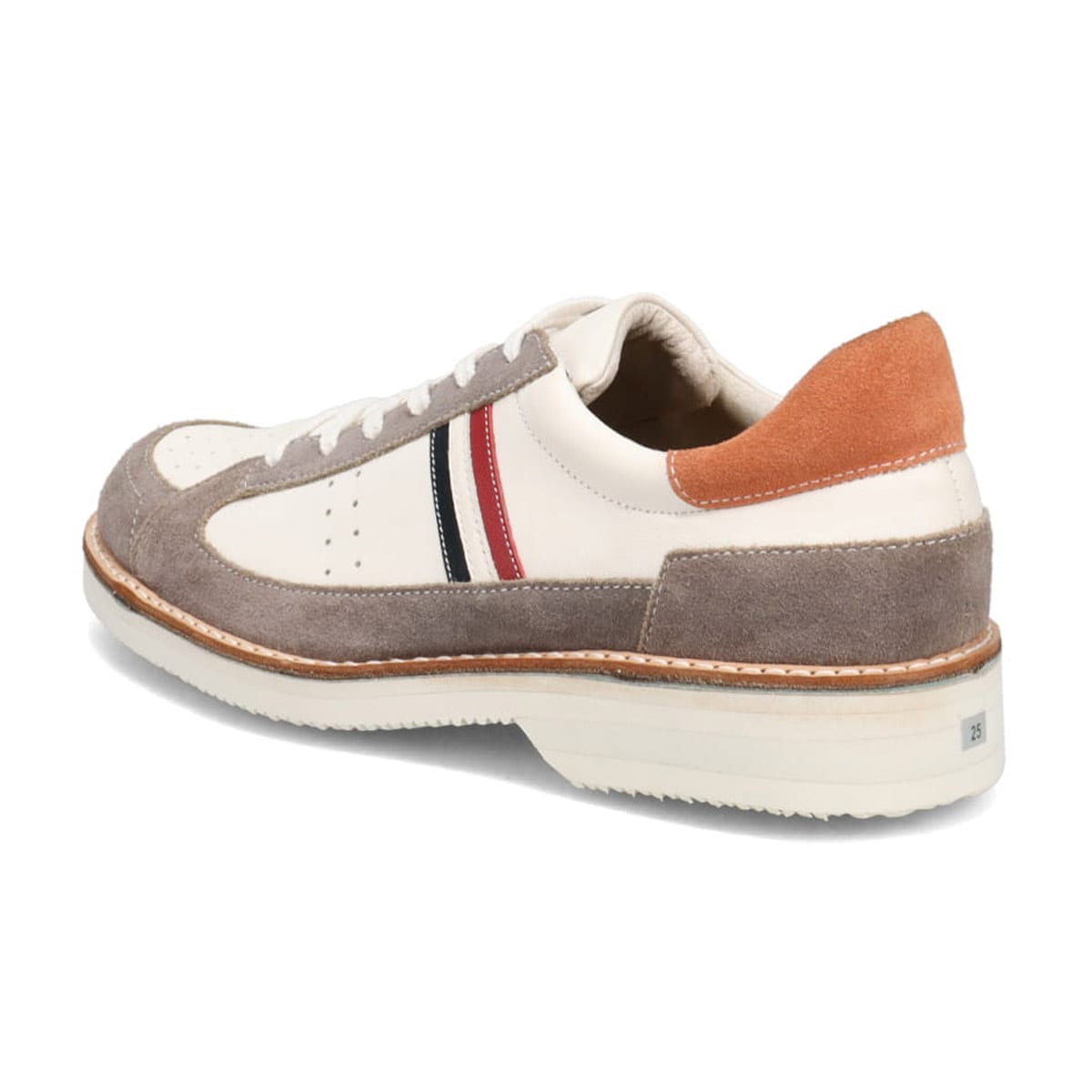 CASTELBAJAC　ステッチダウン製法　レザースニーカー　12268 WHITE 25.0