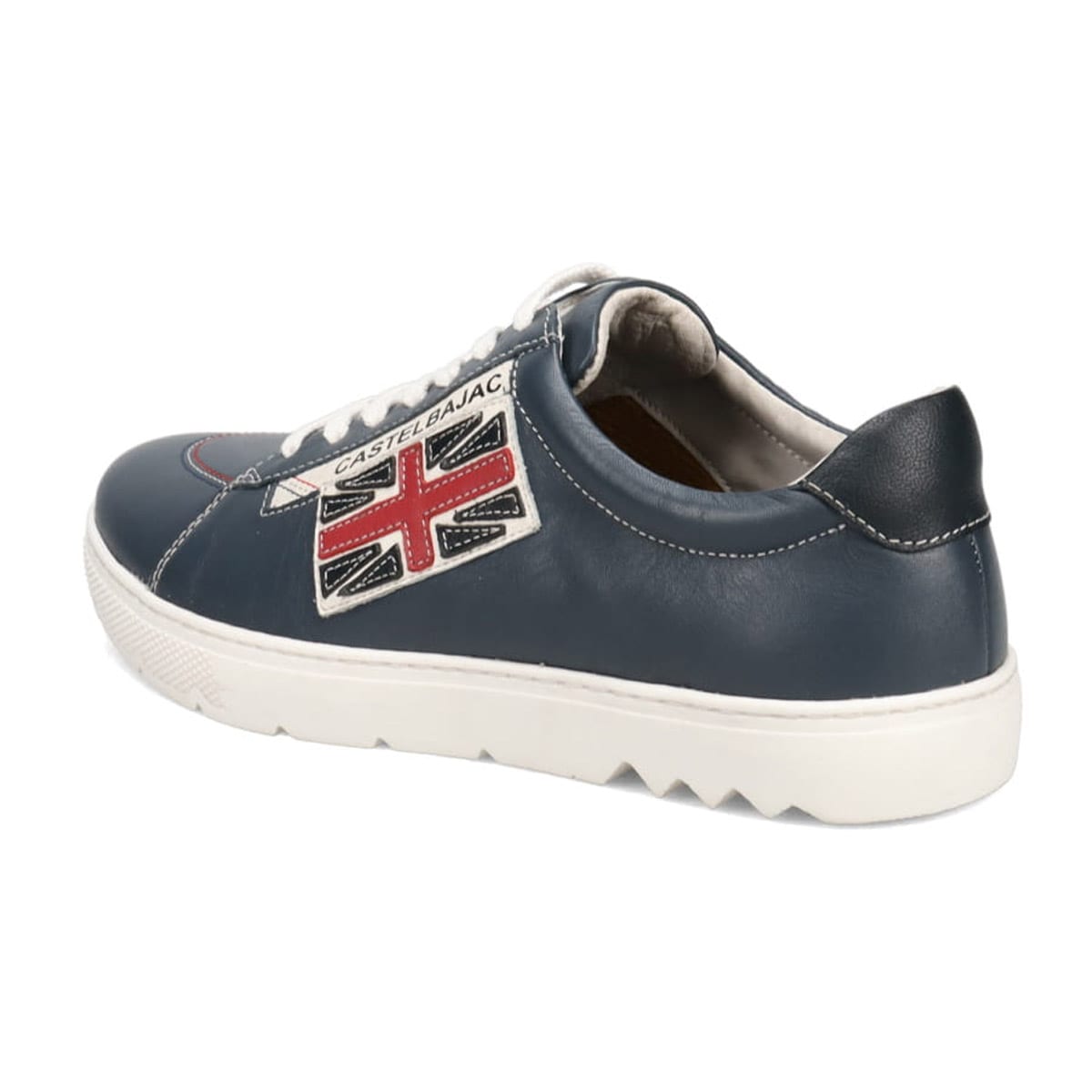CASTELBAJAC　レースアップカジュアルスニーカー  12302 NAVY 25.0
