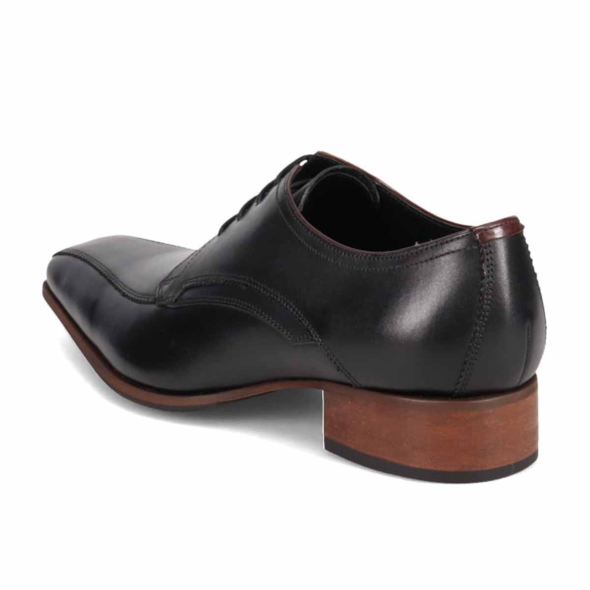 キャサリンハムネットロンドン KATHARINE HAMNETT LONDON  ロングノーズ・外羽根スワールモカドレスシューズ  31733 BLACK 25.0
