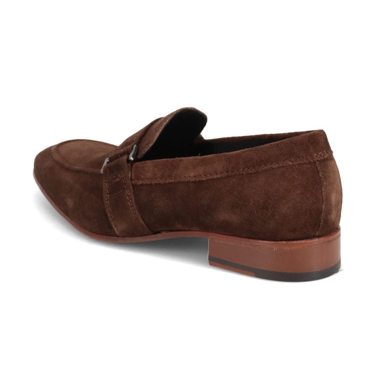 LANVIN COLLECTION　ドレスカジュアルベルトスリッポンシューズ　83445 D-BROWN 25.0