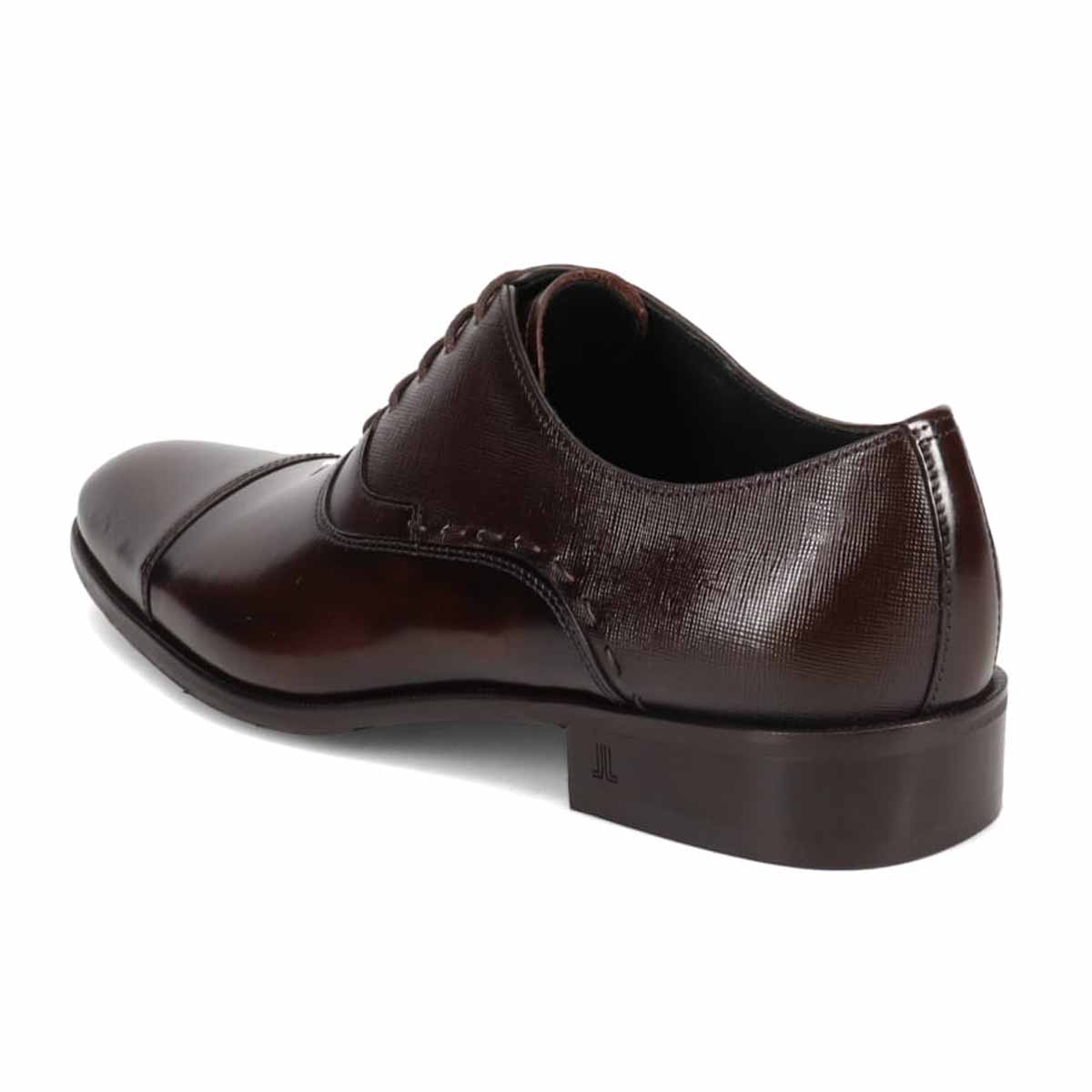 LANVIN COLLECTION　異素材ミックスフォーマルオックスフォード　83490 D-BROWN 25.0