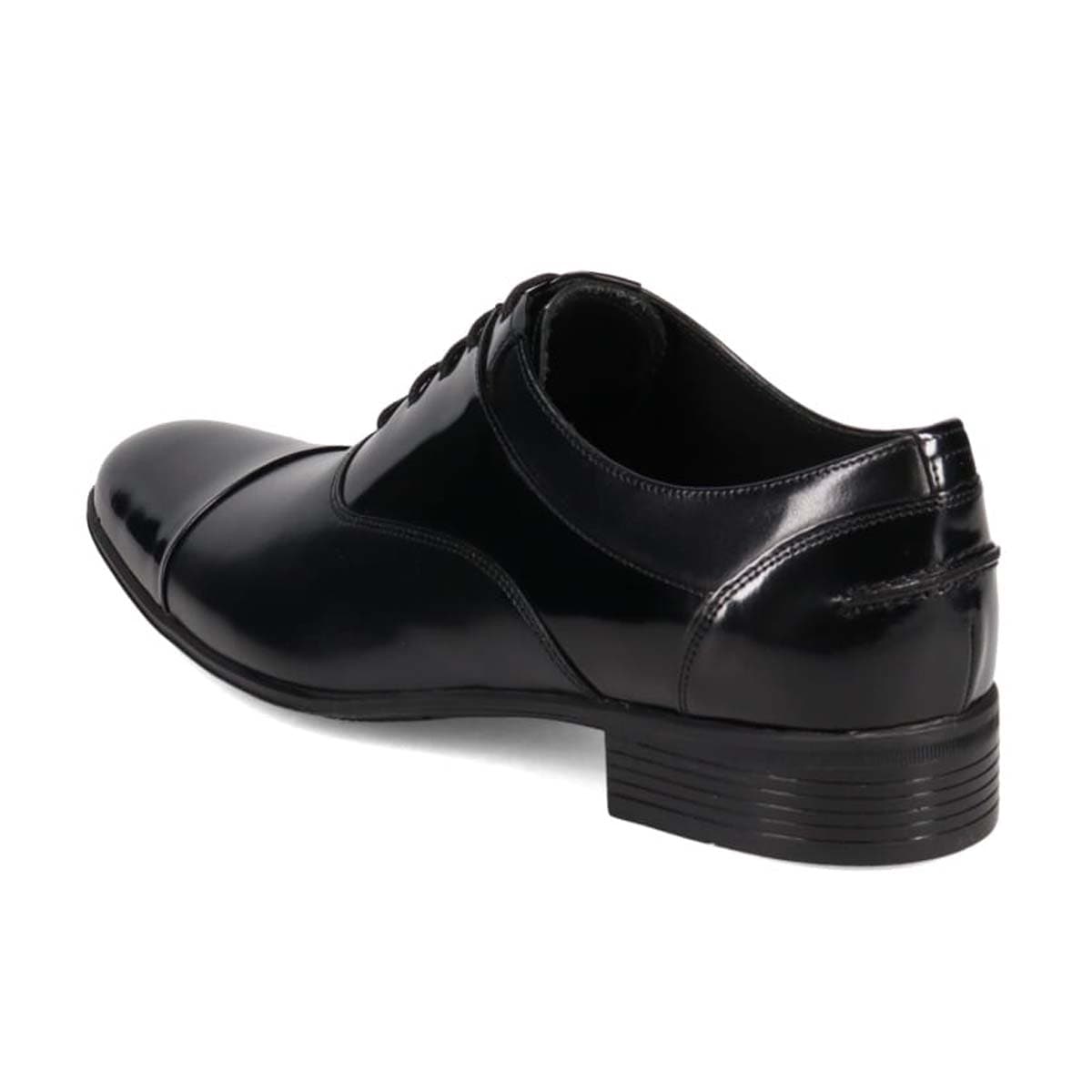 ランバンコレクション LANVIN COLLECTION 異素材MIXストレートチップオックスフォード　83503 BLACK 25.0