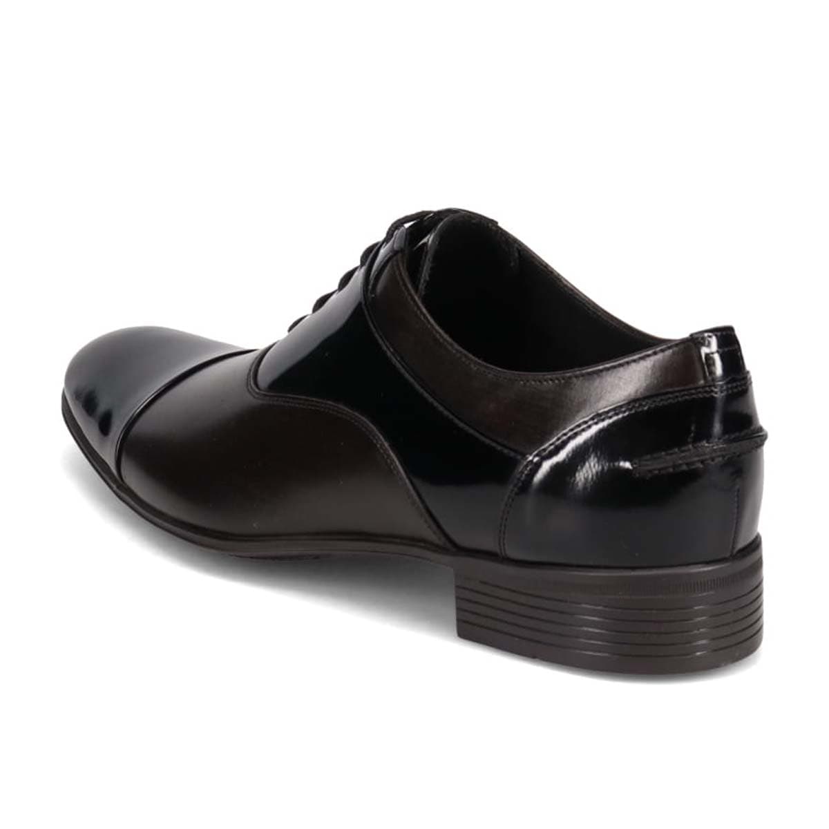 ランバンコレクション LANVIN COLLECTION 異素材MIXストレートチップオックスフォード　83503 D-BROWN 25.0