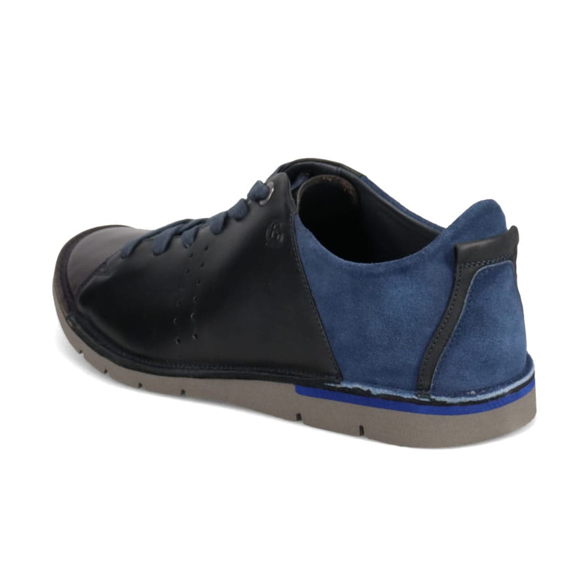 LANVIN en Bleu　プラットステッチダウンスニーカー　86455 BLACK 25.0