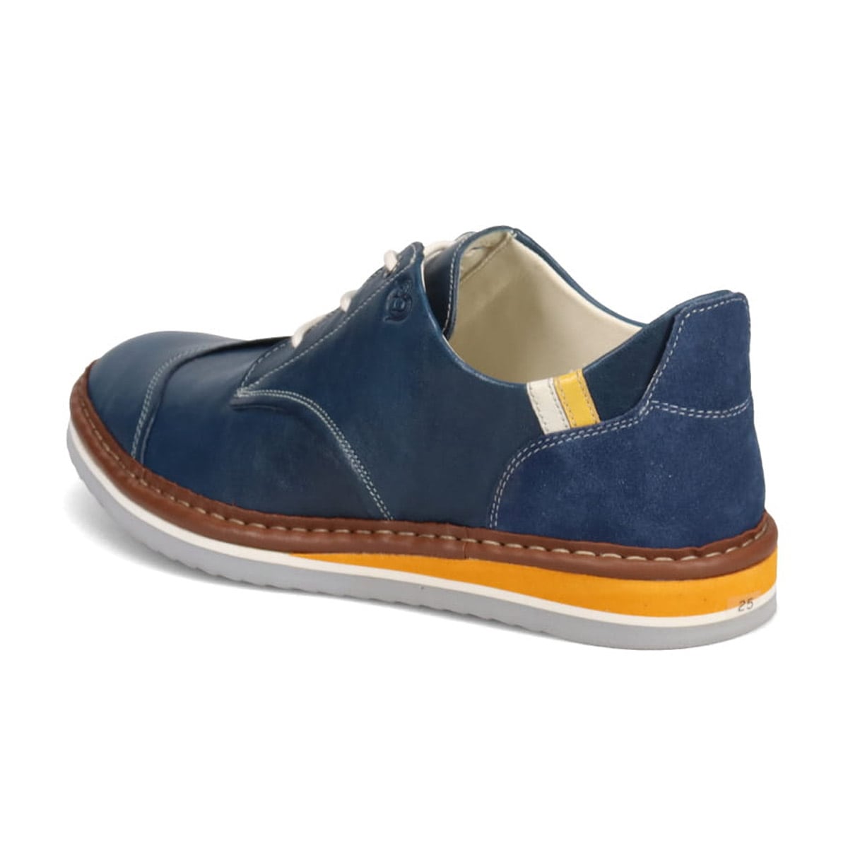 LANVIN en Bleu　レースアップ カジュアルシューズ  86474 NAVY 25.0