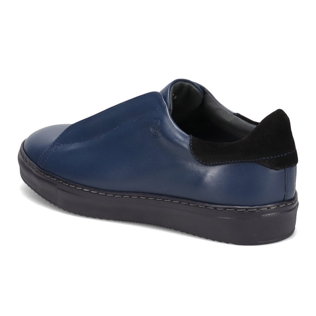 LANVIN en Bleu　スリッポン カジュアルレザースニーカー  86476 NAVY/BLACK 25.0