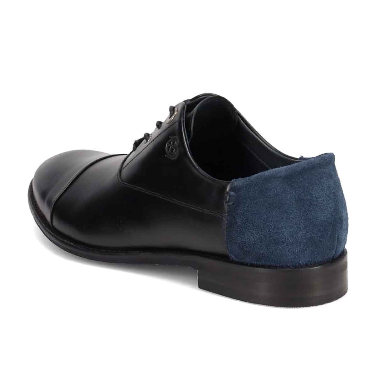 ランバンオンブルー LANVIN en Bleu  アシンメトリーオックスフォード ストレートチップ  86517 BLACK 25.0