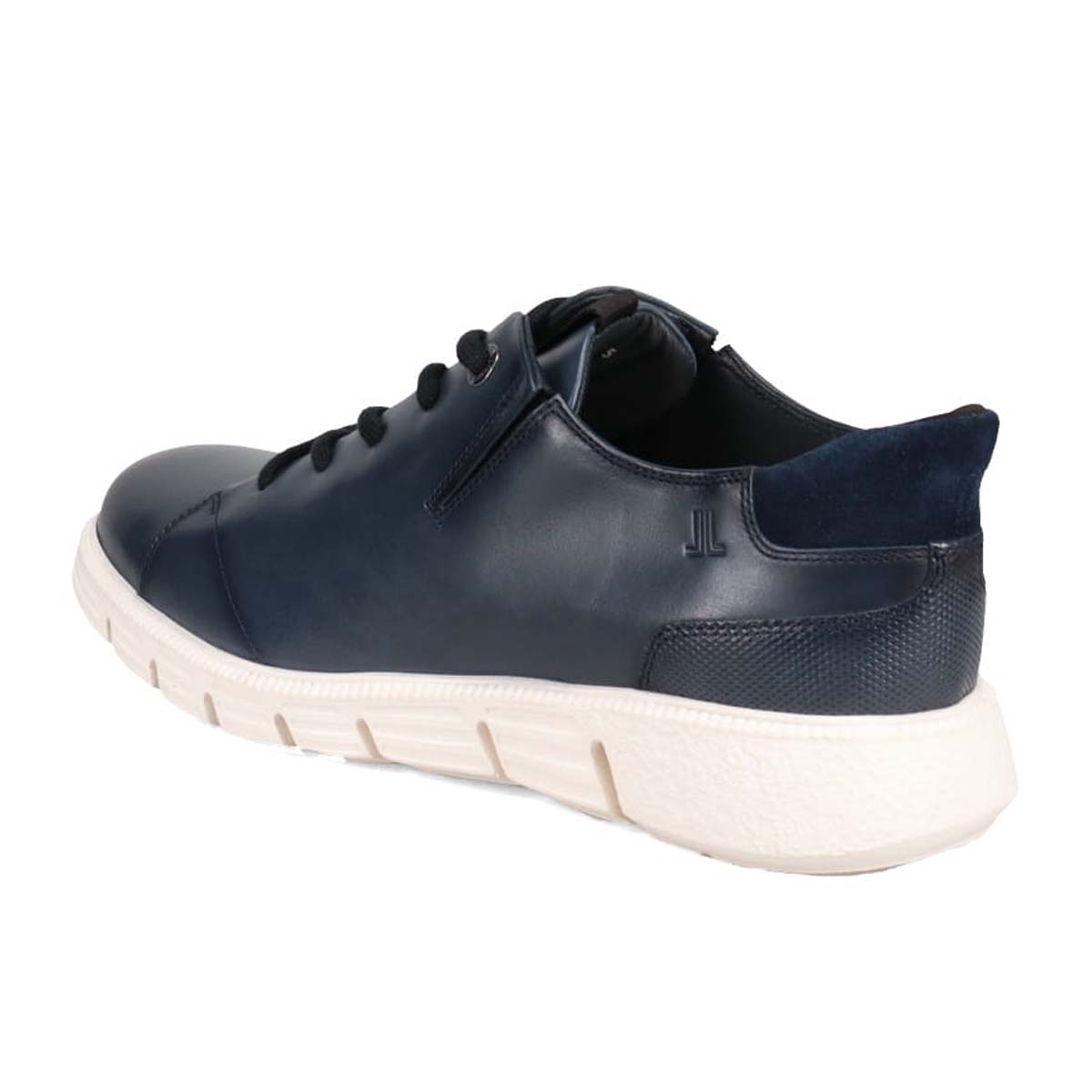 ランバンオンブルー LANVIN en Bleu  カジュアルレザースニーカー　86579 NAVY 25.0