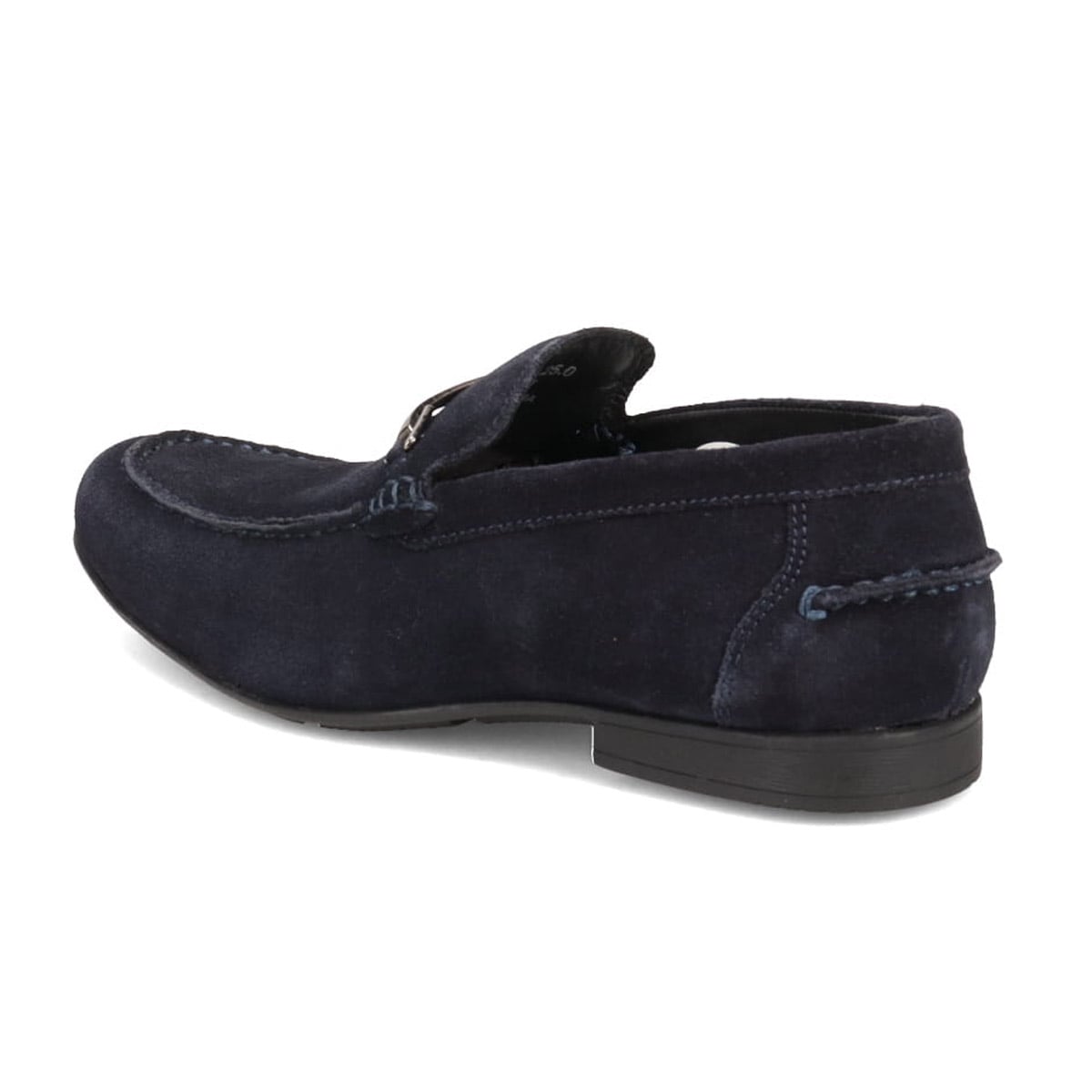アビーロード ABBEY ROAD ビット付き スリッポン カジュアルシューズ　AB8103 NAVY-VELOURS 25.0